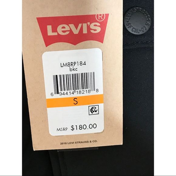 Levi's Trucker Quilted Puffer Sherpa Coat Jacket - Picture 5 of 7